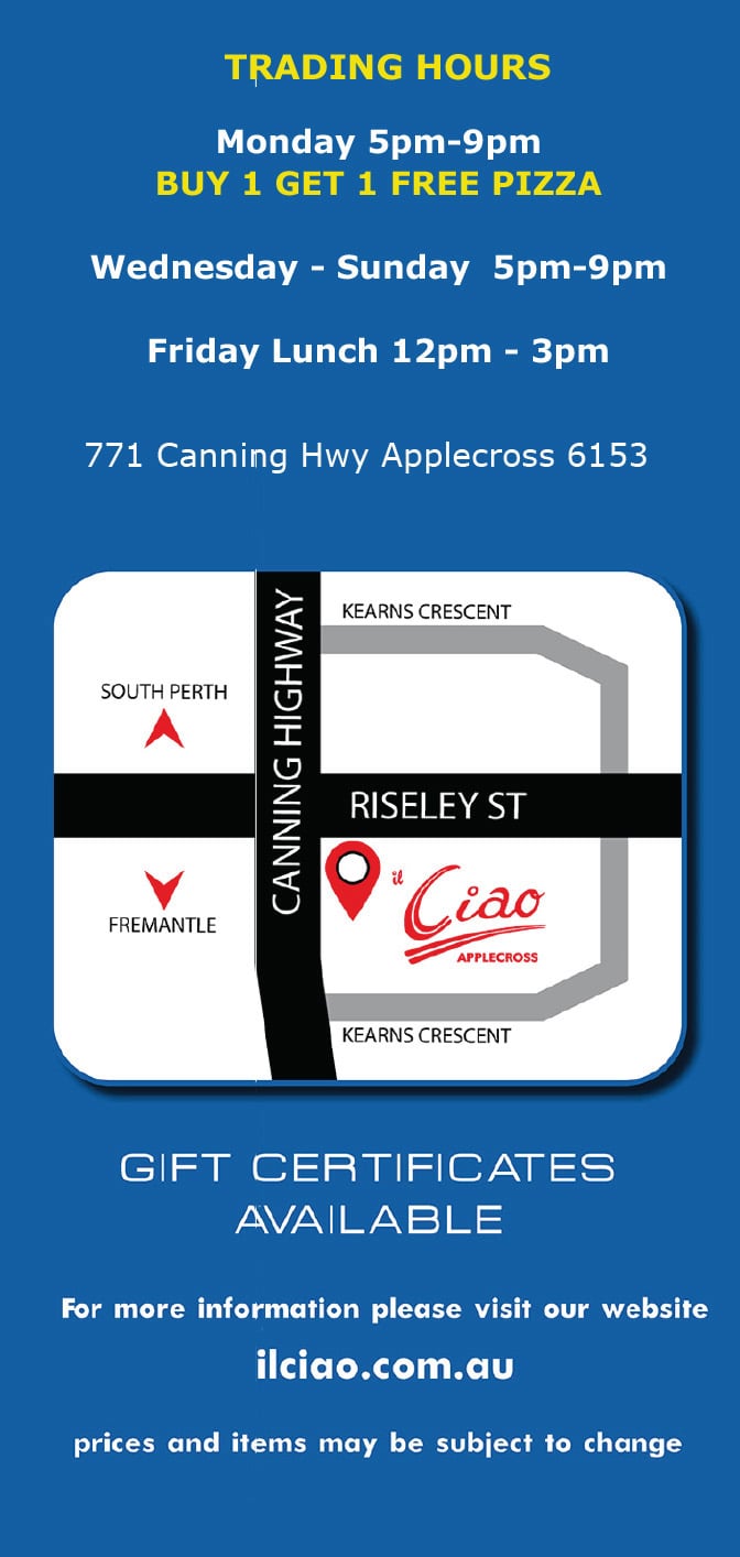 Takeaway Menu
