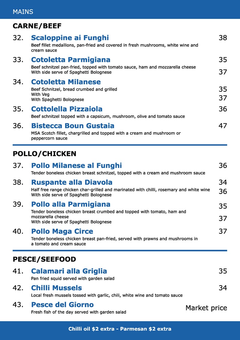 Main Menu